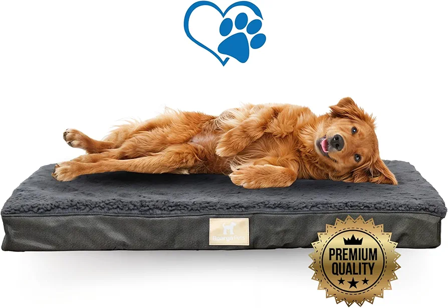 Roarga Pets Cama Perro Grande Ortopédica 76x51x8 CM Cama Perro Verano Cama Fresca para Perros Cama Ortopedica para Perros Cama Refrigerante para Perros Cama para Perros Verano