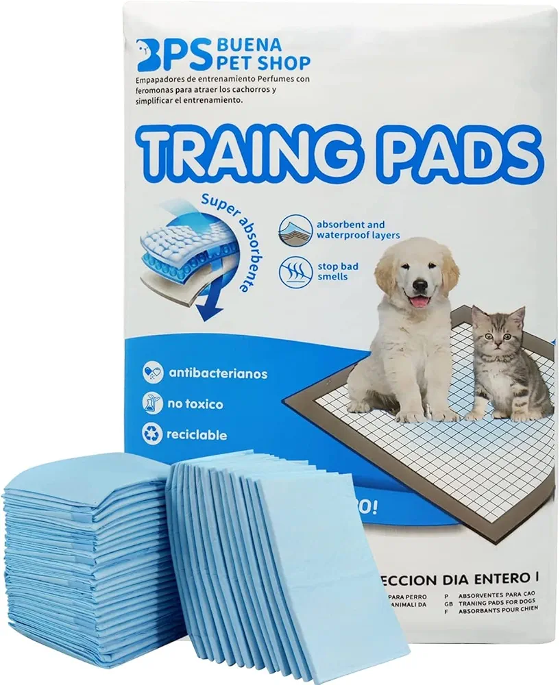 BPS® Empapadores de Entrenamiento para Perros Gatos Perfumes con Feromonas para Atraer los Cachorros y Simplificar el Entrenamiento (20pcs 50 * 40 cm) BPS-2165 * 2