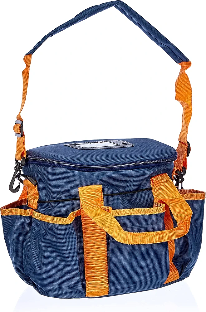 Kerbl - Accessory Bag - Navy Blue/Orange