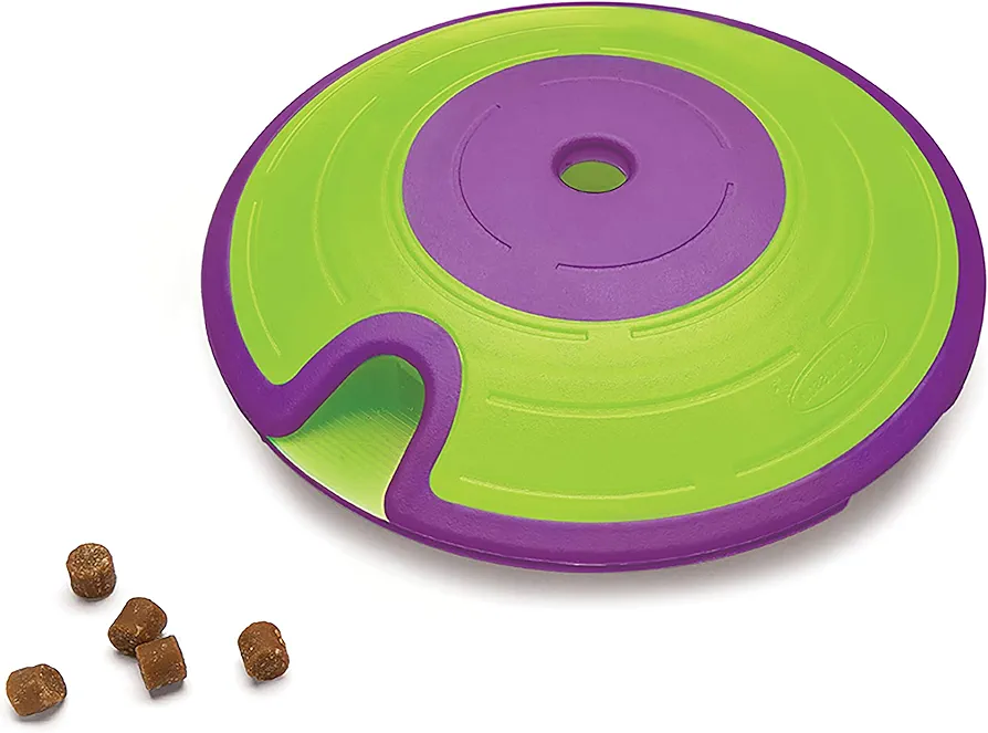 Outward Hound Nina Ottosson Treat Maze - Dispensador Interactivo de recompensas - Rompecabezas para Perros - Nivel intermedio