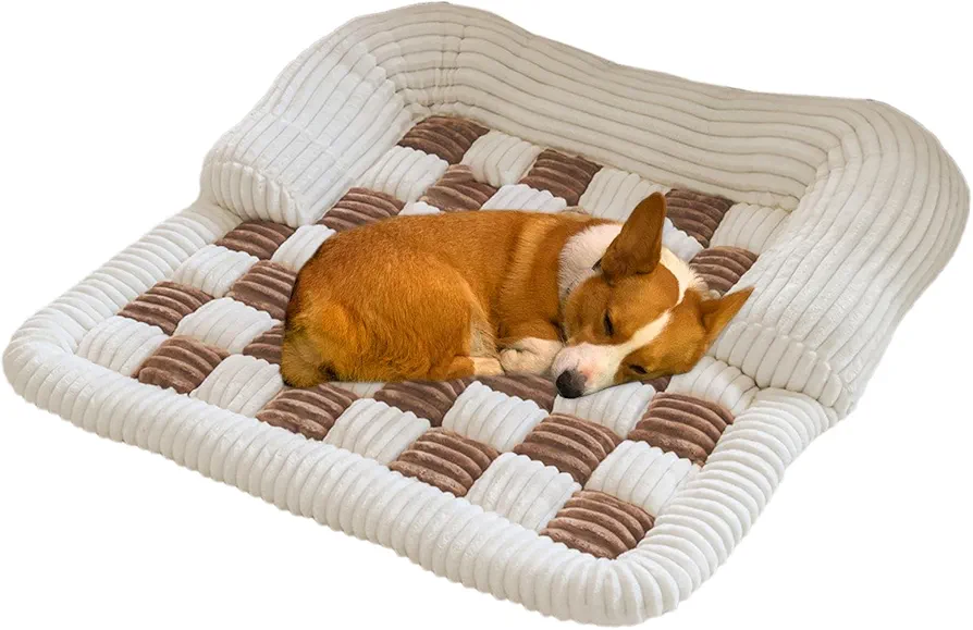 Ancsttu Cama para Perros para sofá,Sofá Cama para Perros | Protector de sofá ultra suave para sofá cama para perros - Funda lavable para muebles de mascotas, cama para perros calmante y peluda gruesa,