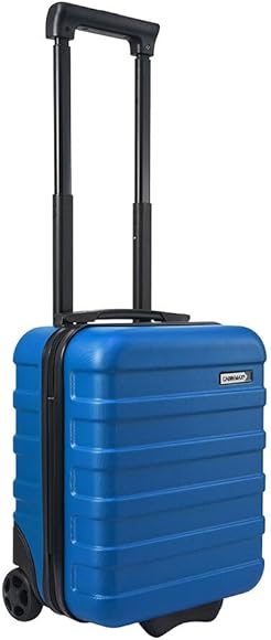 Cabin Max Anode 24L TwinWheel 40x30x20cm Wizz Air Easyjet - Maleta con Ruedas para Debajo del Asiento, Color Azul