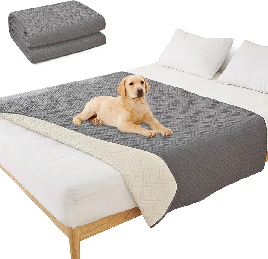 Mosucoirl Manta para Perros, Funda Cama Mascota para Muebles Cama Sofá Sofá Asiento Coche, Mantas Lavables Cachorro Gato, Funda Protectora para Muebles (100 * 127cm)