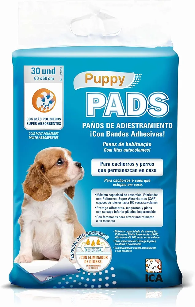 ICA SPAD30 Paños de Adiestramiento Puppy Pads