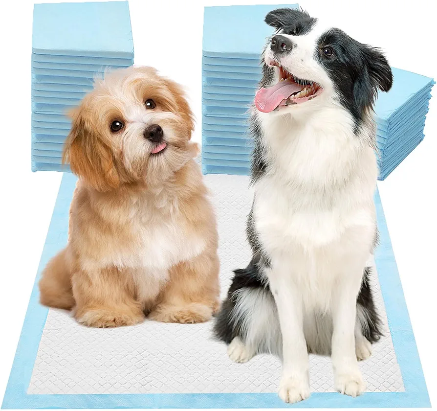 Nanipets® Empapadores Perros, Almohadillas De Entrenamiento para Mascotas SÚPer Absorbentes Y a Prueba De Fugas, 60*90 CM Alfombrillas HigiÉNica para Mascotas Gruesas Extra Grandes, 20 Unidades