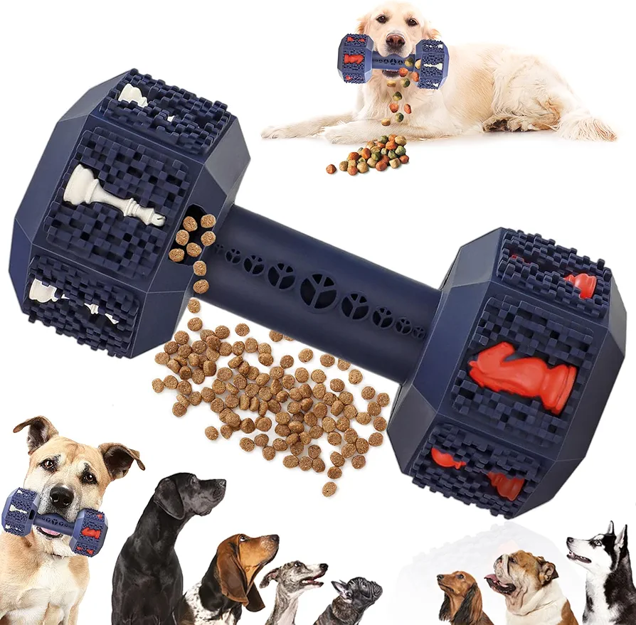 IBERROAD Juguete Interactivo para Perros Medianos y Grandes - Dispensador De Comida para Perros - Juguetes para Perros.