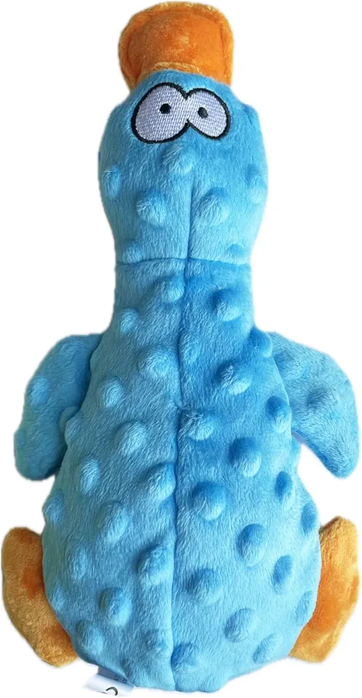 YUREMEEY Juguetes para Perros, Juguetes con Sonido para Perros, Juguetes de Peluche para Mascotas, Chirriante Masticar Juguete de Entrenamiento, para Perros de Raza Pequeña y Mediana, Azul